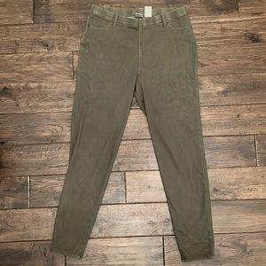 Large Olive Green Jeggings